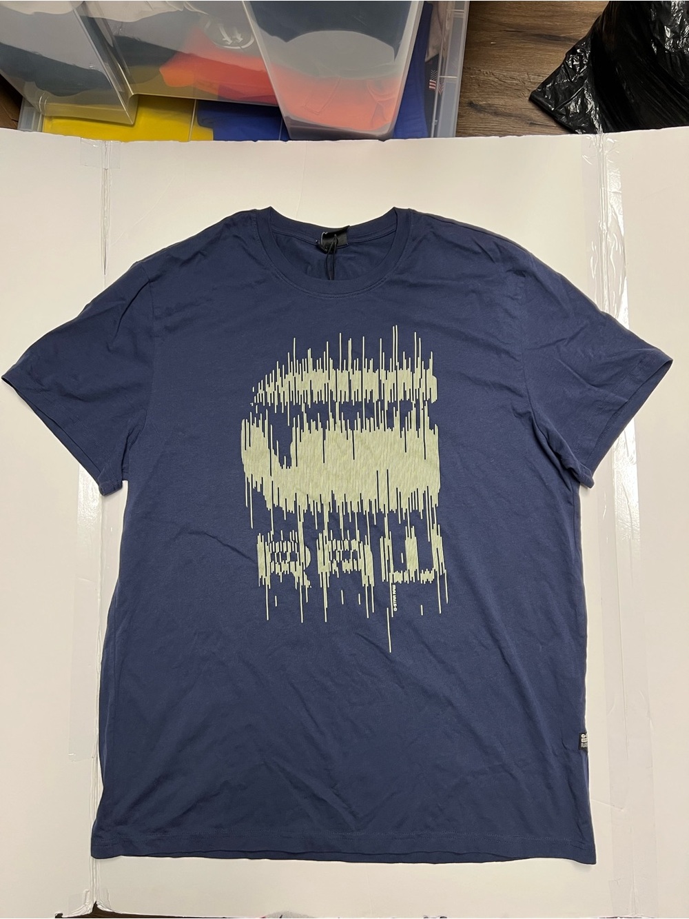 G-Star Raw COMPACT JERSEY O T-Shirt Sariho Blue